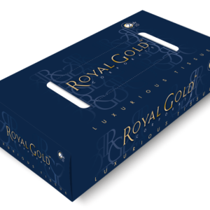 Royal Gold Corporate Facial Tissue Flat Box