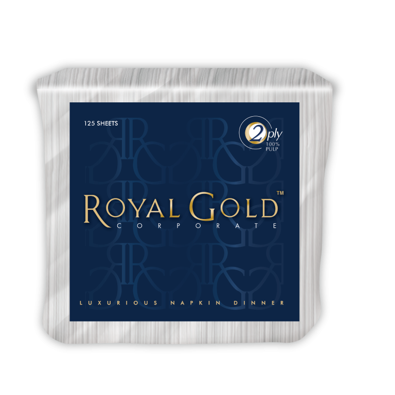 Royal Gold Corporate Luncheon Napkins, 2 ply