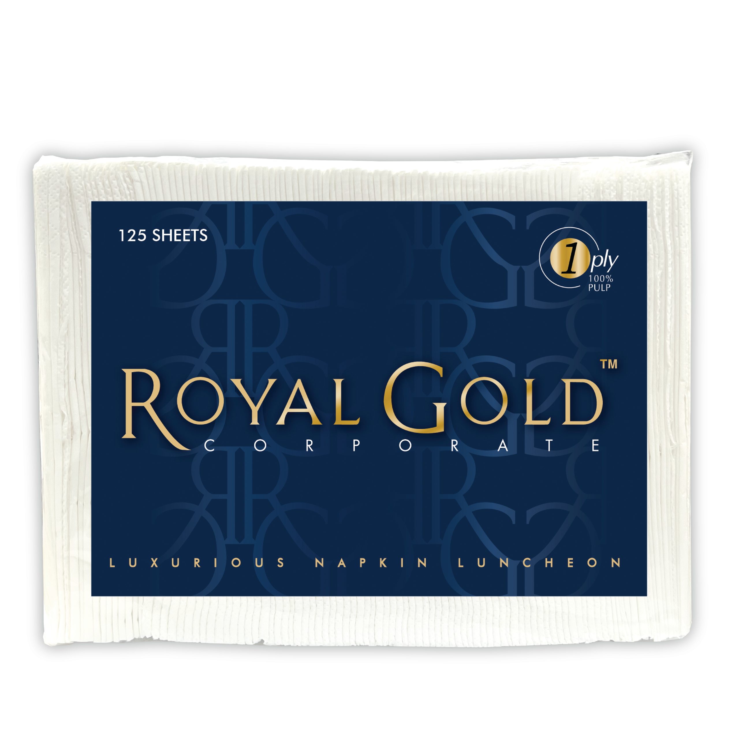 Royal Gold Corporate Luncheon Napkin, 1 ply