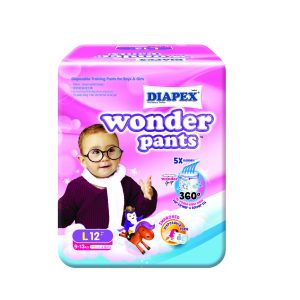 Diapex Wonder Pants, L Size Convenient