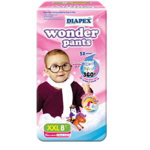 Diapex Wonder Pants, XXL Size Convenient