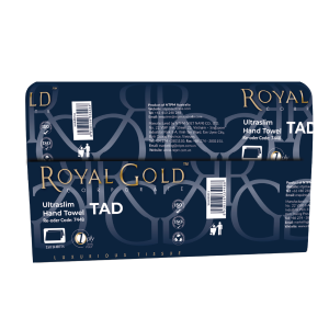 Royal Gold Corporate TAD Ultraslim Hand Towel, 1 ply