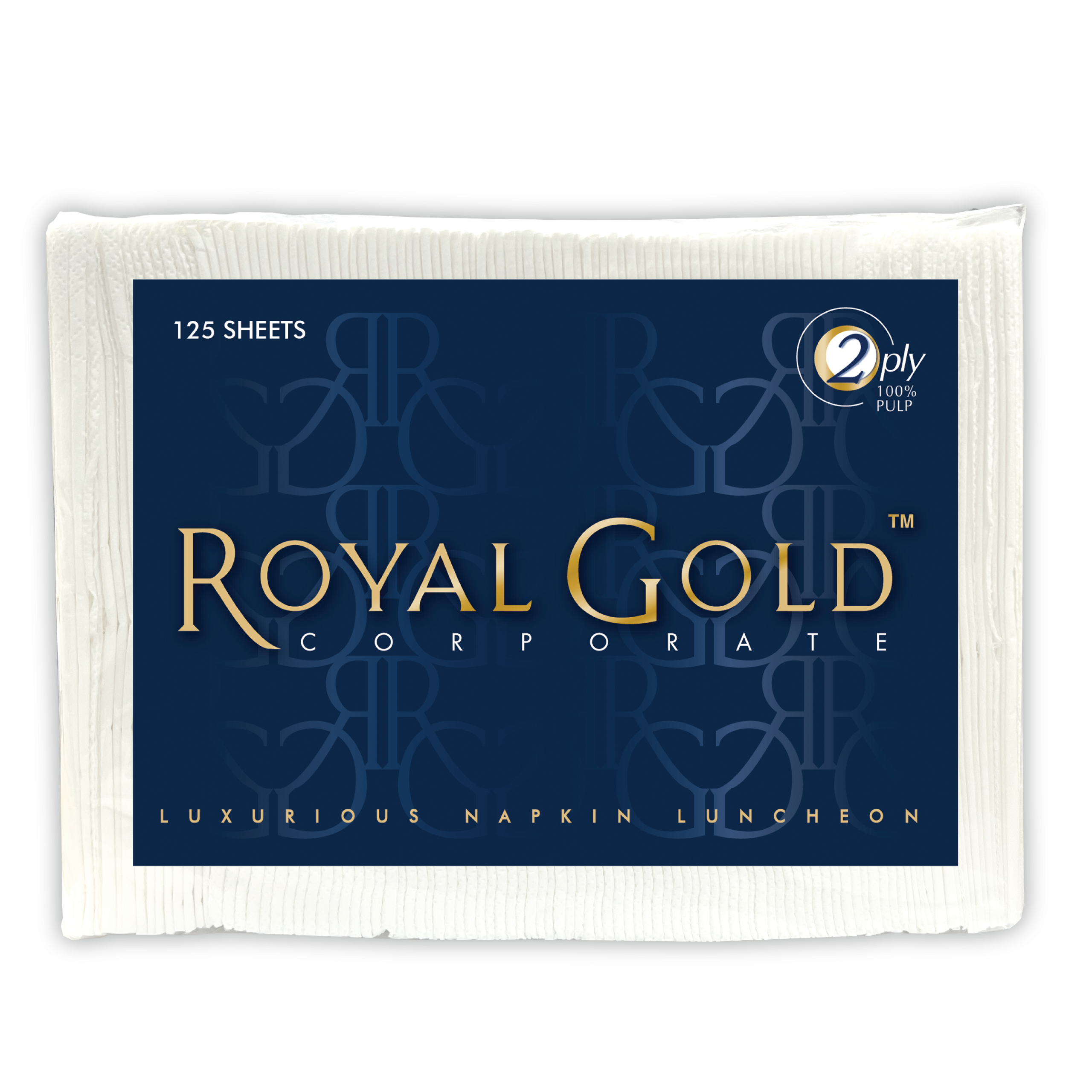 Royal Gold Corporate Dinner Napkins, 2 ply