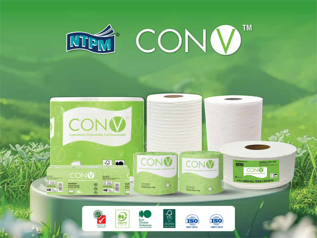 NTPM Australia brings its sustainability expertise to the local market with the eco-conscious CONV range.